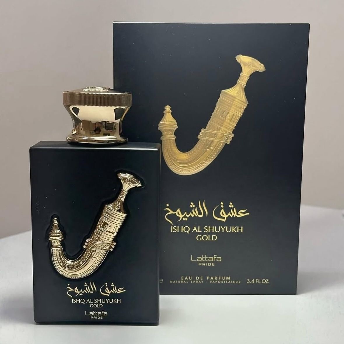 Ishq Al Shuyukh Gold by Lattafah ride 